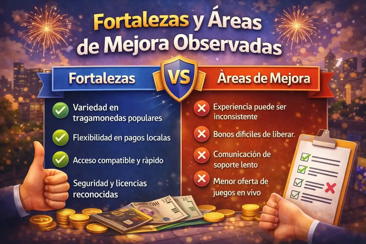 Fortalezas y Áreas de Mejora Observadas